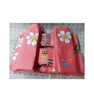 6x6 Bedsheet Set 6 Pcs (2 Bedsheets & 4 Pillowcases)