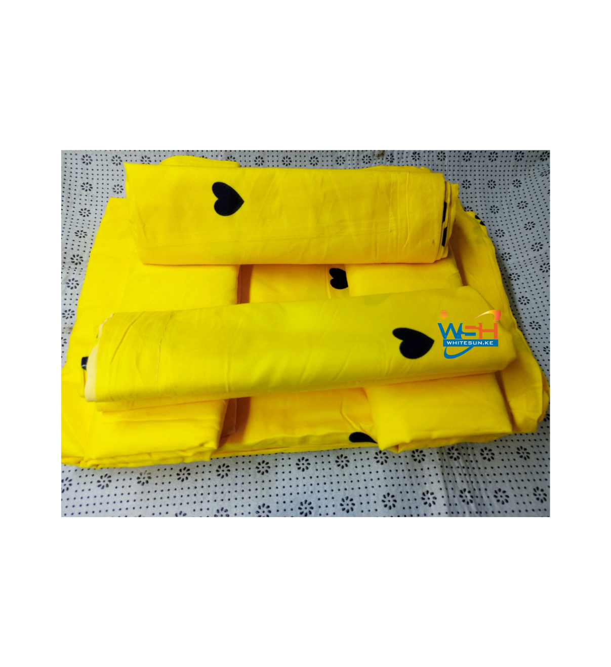 6x6 Bedsheet Set 6 Pcs (2 Bedsheets & 4 Pillowcases)