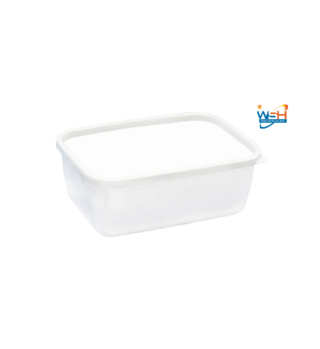 RECTANGLE CONTAINER 1 LTR – WHITE