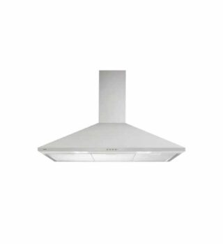Hisense 90cm HHO90TASS Pyramid Hood, Chimney Cooker Kitchen Extractor Fan – Silver