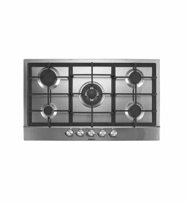 Hisense Built-in 90cm Gas Hob 5 Burner with Wok Burner (HHU90GASS)