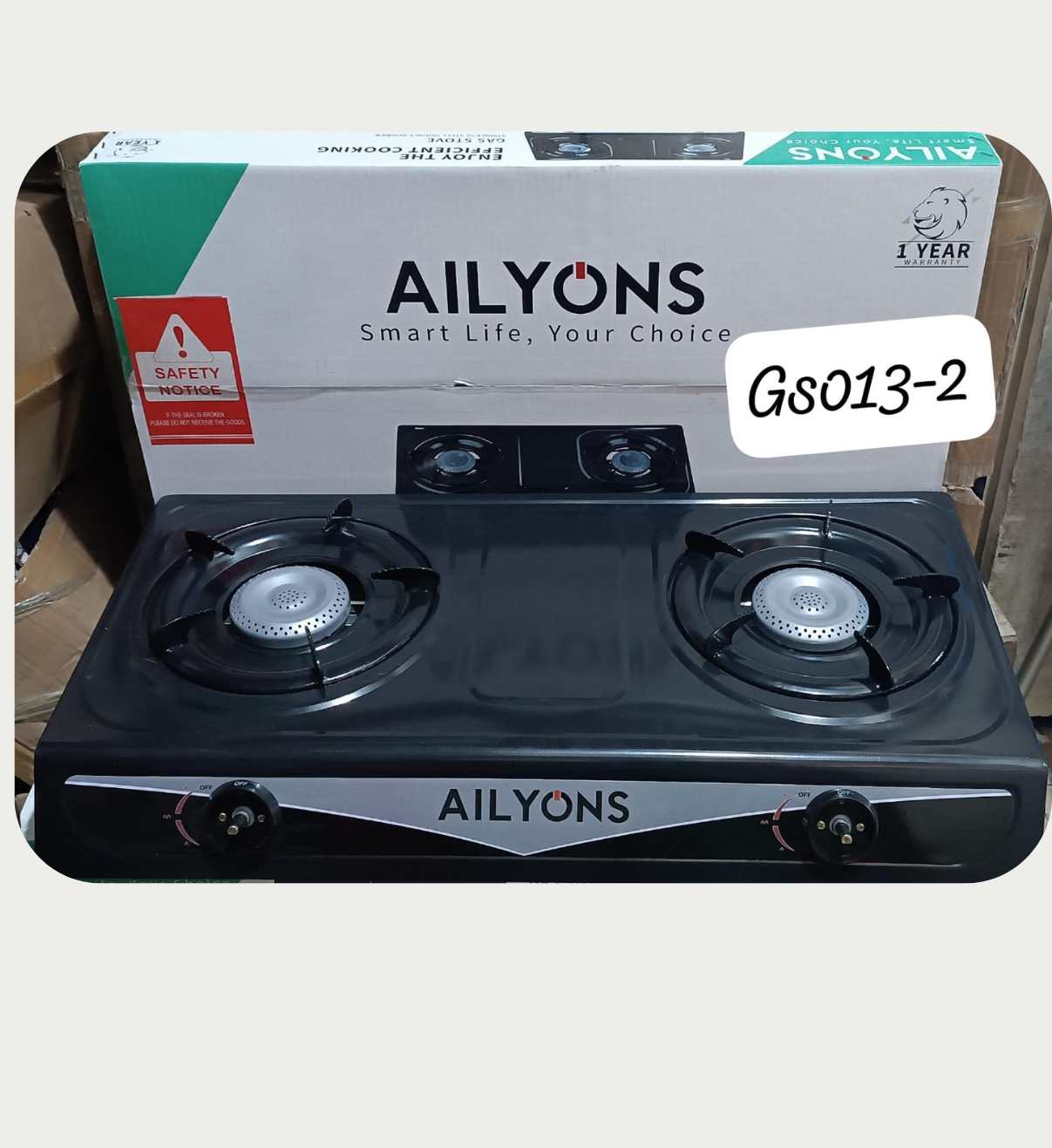 Alyons table top metallic burner @2000