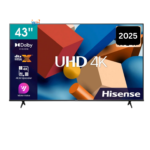 Hisense 43″ 43A6K (New 2024) 4K UHD Smart TV Features and Best Price in Kenya
