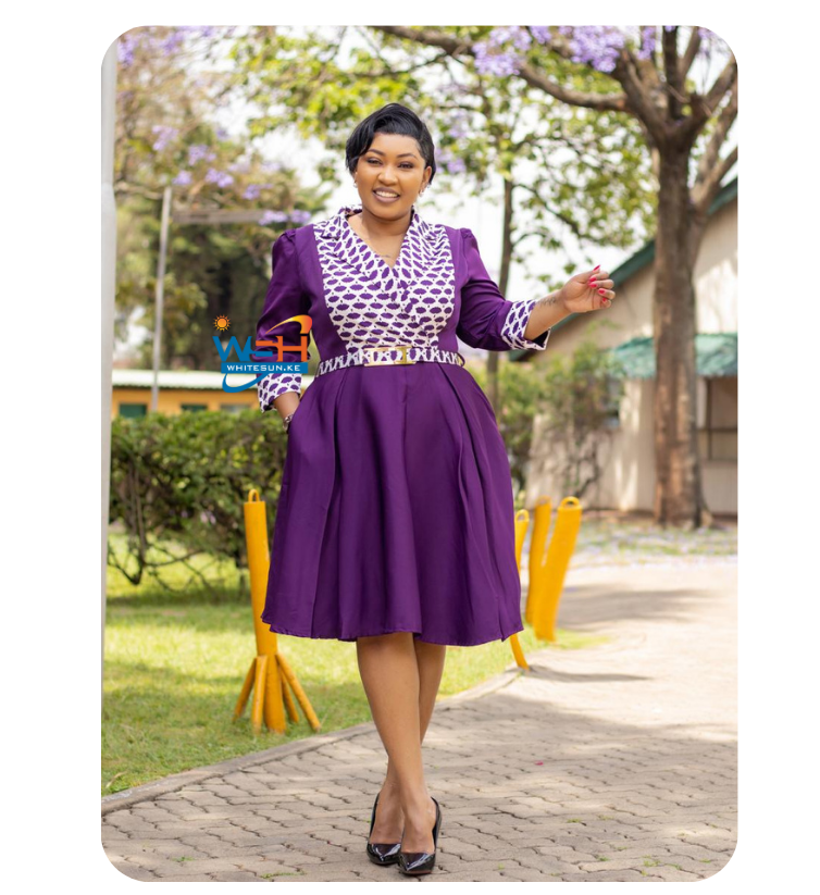 Elegant and Versatile Purple Dress