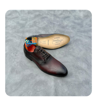 Premium quality black leather Oxford shoes