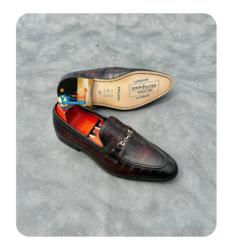 Premium quality black leather Oxford shoes