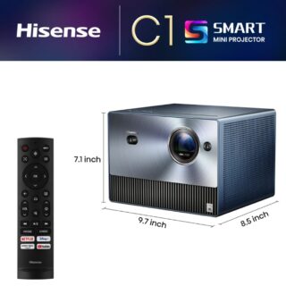 Hisense C1 65”-300” Trichroma 4K Laser Mini Projector 4K Trichroma Laser Technology