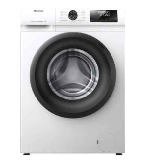 HISENSE 1 Series WFQP9014EVM 9 kg 1400 Spin Washing Machine - White