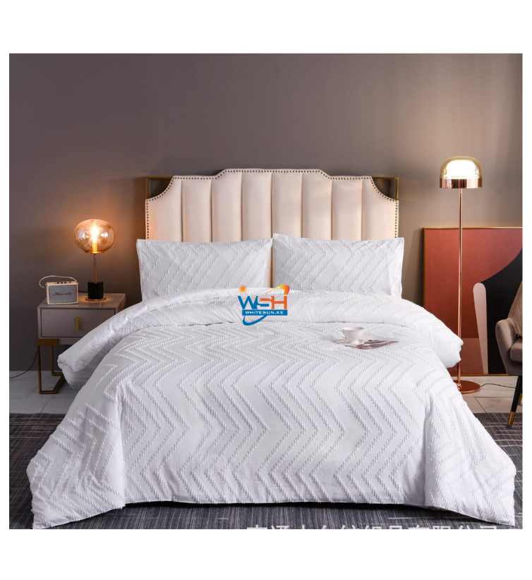 Luxury Tufted Wave Design Duvet cover set - Image 4