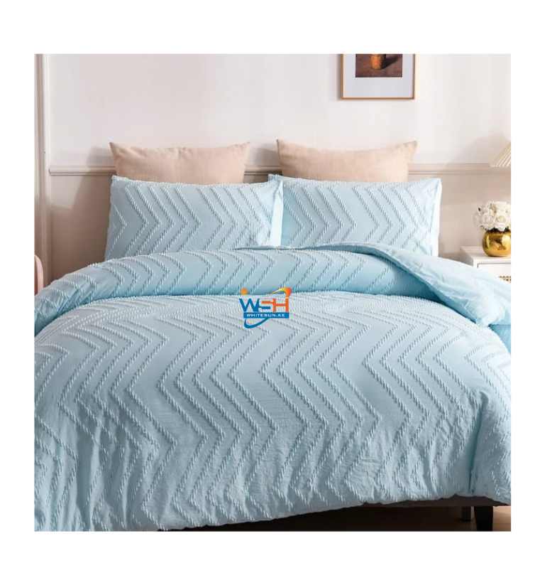 Luxury Tufted Wave Design Duvet cover set - Image 2