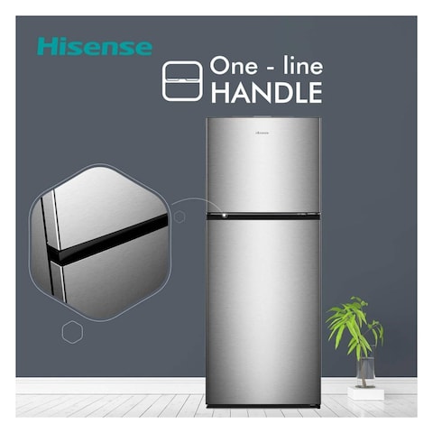 Hisense Rd42Wr4Sa Double Door Refrigerator 326L Silver 2YRS WARRANTY - Image 2