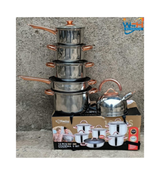 12pcs Heavy Duty Induction Cooking Pots