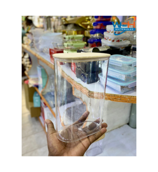 Acrylic clear storage containers 1.0lts