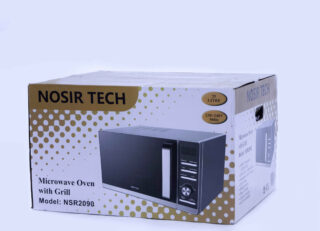 Whitesun NosirTECH Germany 25 L Combi Microwave Oven – 1 400 W Microwave, 1 000 W Grill, Digital Timer & Defrost, Glass Turntable