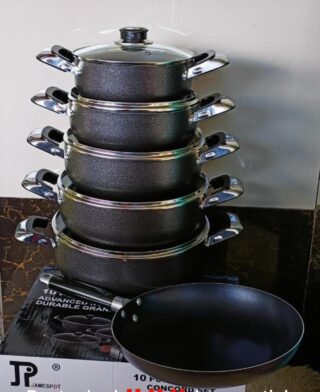 JP 11 PCS NONSTICK COOKWARE SET