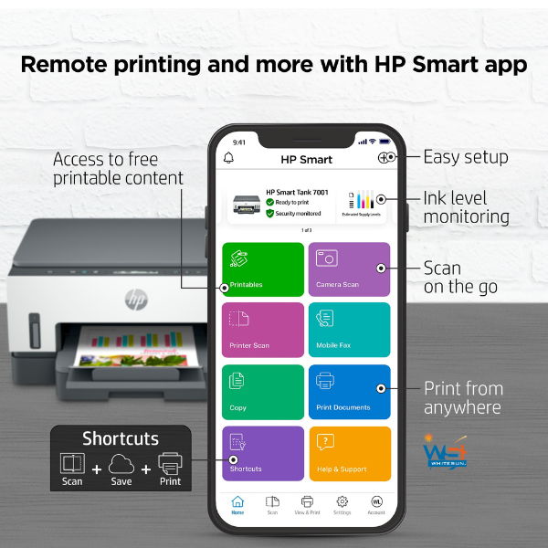 HP Smart Tank 7001 All-in-One Printer