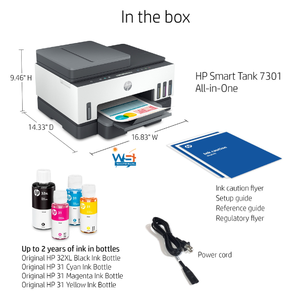 HP Smart Tank 7301 All-in-One Printer