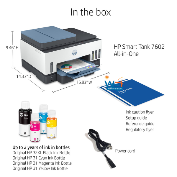 HP Smart Tank 7602 All-in-One