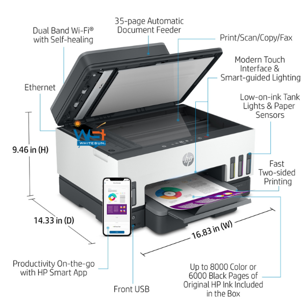 HP Smart Tank 7602 All-in-One