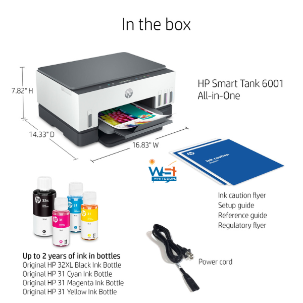 HP Smart Tank 6001 All-in-One