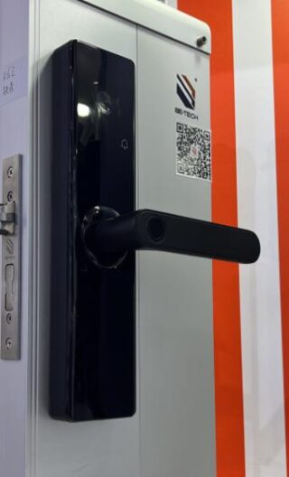 Be-Tech K62 Smart Plug-In Lock For Doors – Biometric, WiFi, RFID & Keypad Security for External Doors