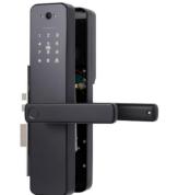 K10 Camera Aluminum Smart Door Lock – Biometric, WiFi, RFID & Video Doorbell Security