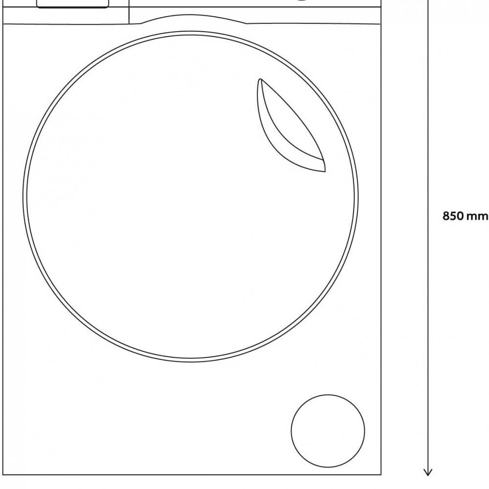 Haier 10kg Wash 6kg Dry WiFi Smart DD Motor Front Load Washing Machine
