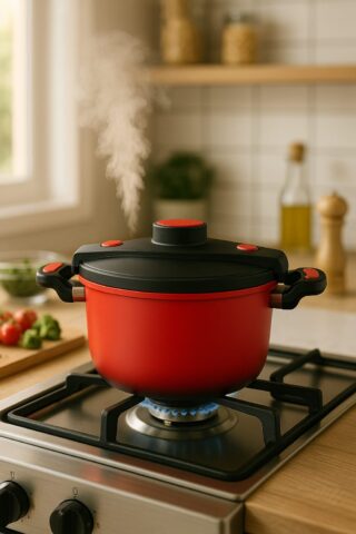 Micro Pressure Cooker.