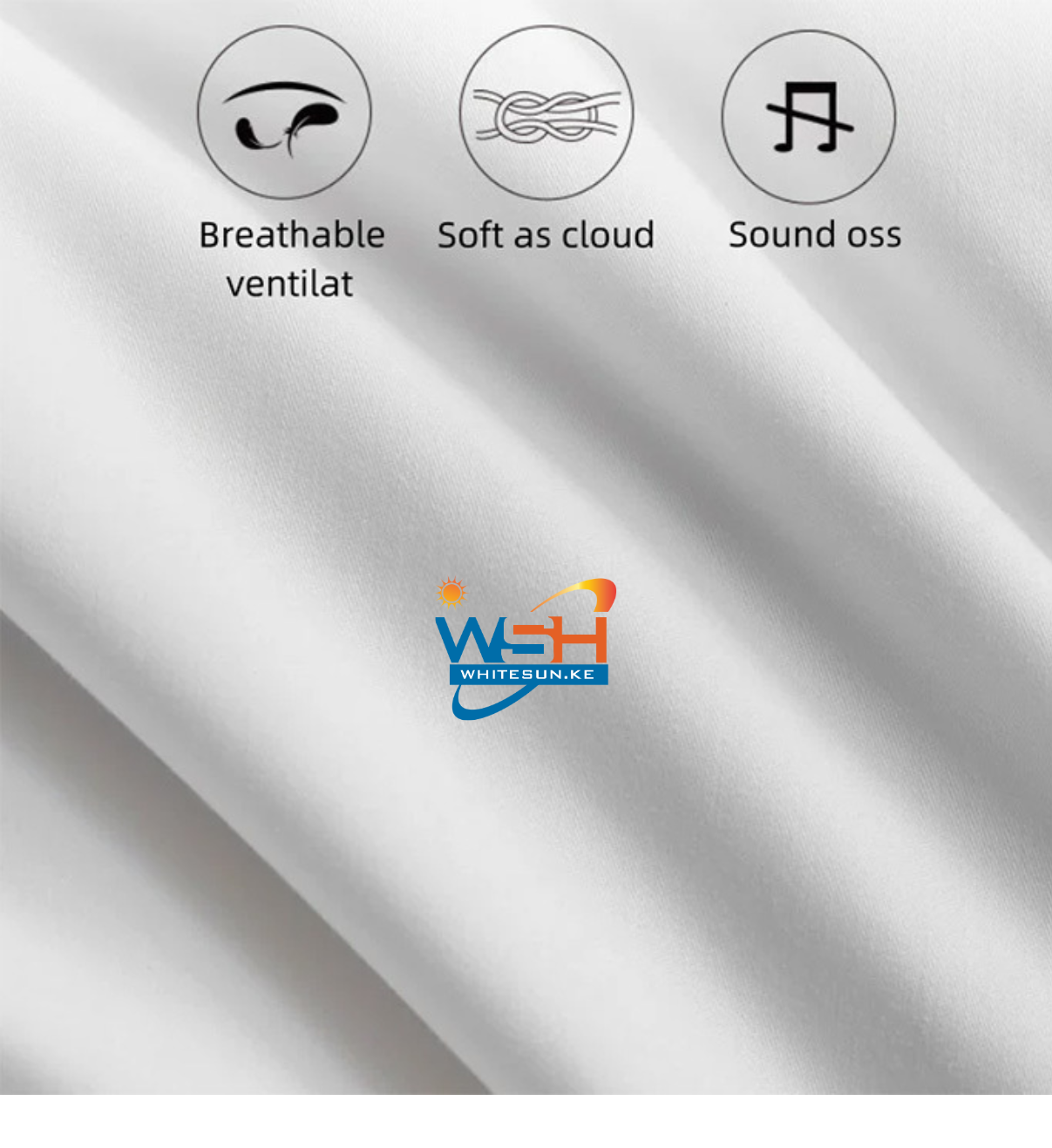 White duvet 100% cotton