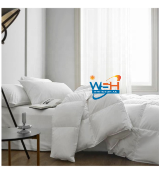 90% Goose Down & 10%Goose Feathers 100% cotton 240x220cm White Duvet.