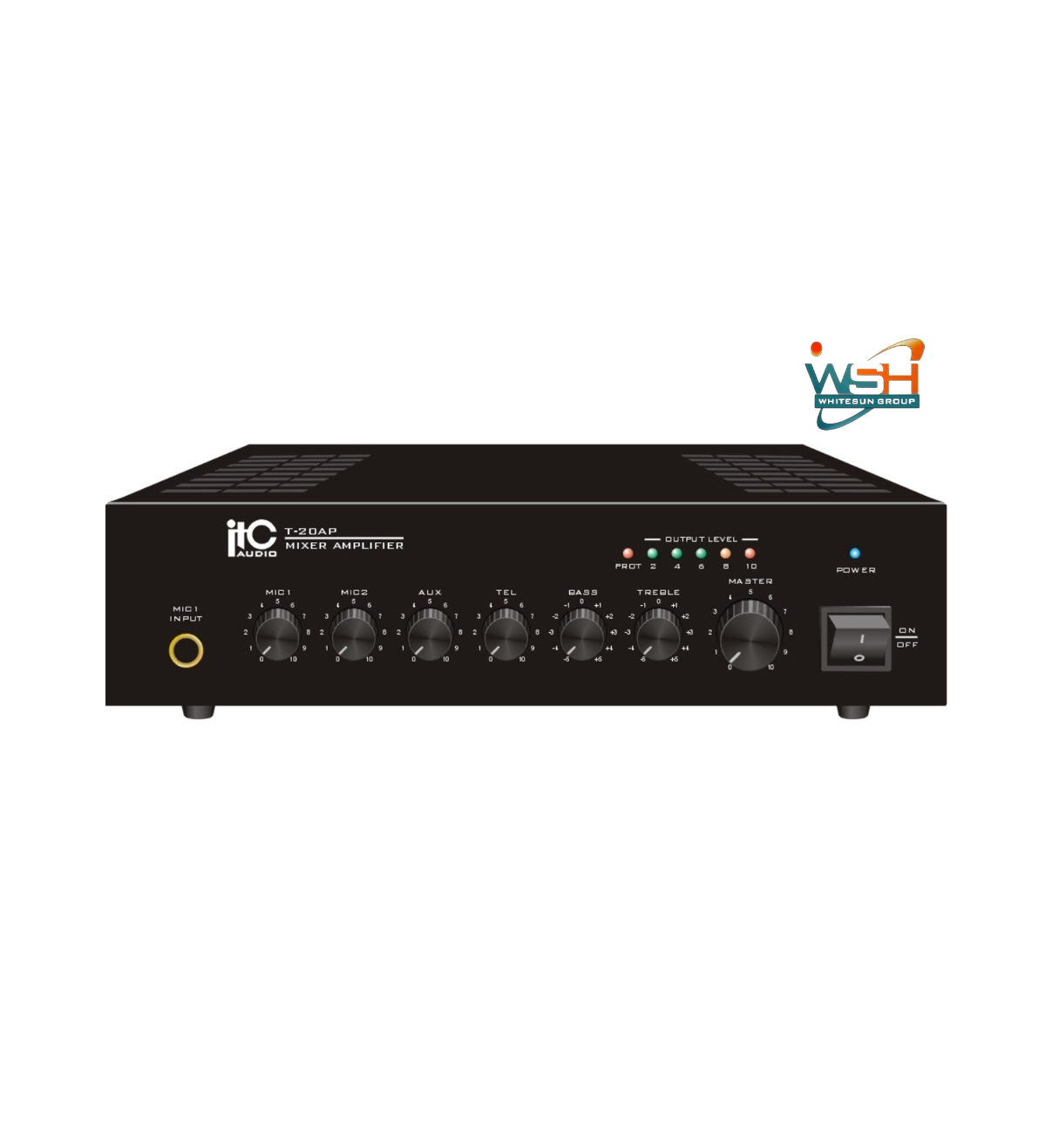 ITC - T-20AP, Mixing amplifier with muting, 20W power