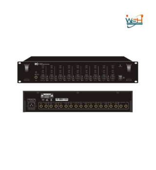 T-6240 8 Channel Pre-Amplifier (Each Input Has Treble and Bass Control)
