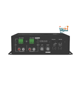 T-260AP 2 x 60W Mini Stereo Class-D Amplifier (Balanced inputs + Bridge mode )