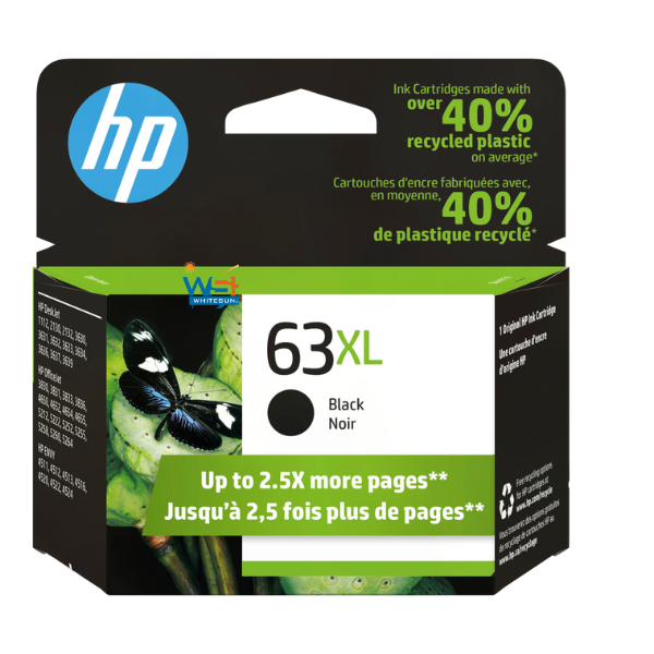 HP 63XL High Yield Black Original Ink Cartridge
