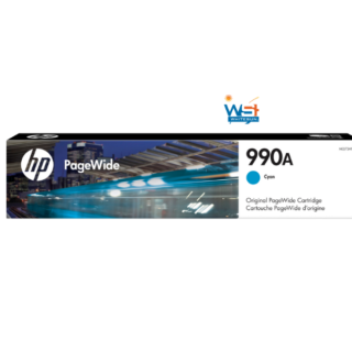 HP 990A Cyan Original PageWide Cartridge, M0J73AN