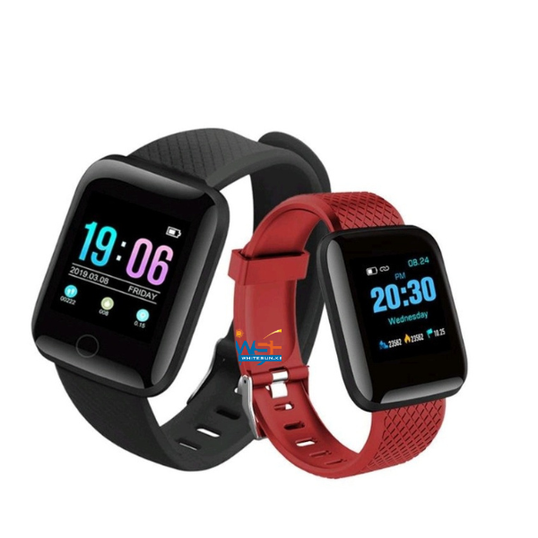 Square Dial Fitness Tracker with Phone Function