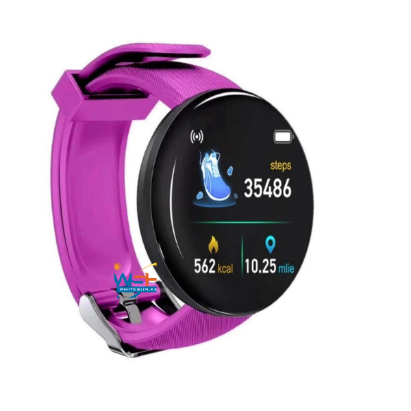 D18 Smartwatch(Black Strap)