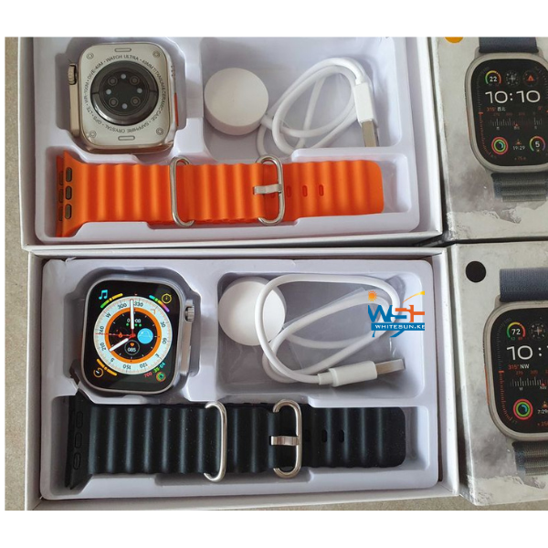 Brown Square C800 ultra smart watch,