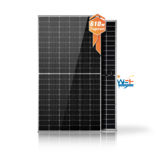610W Bifacial Solar Panel