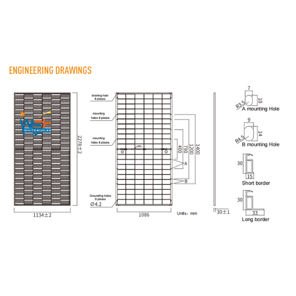 610W Bifacial Solar Panel