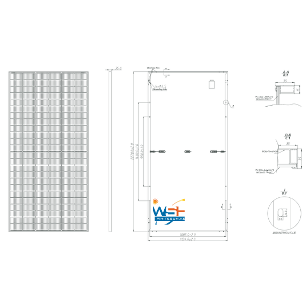 560W 565W 570W Solar Panels