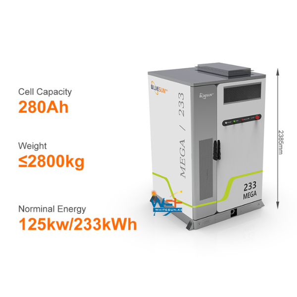 125kW Liquid-Cooled Solar Energy Storage System