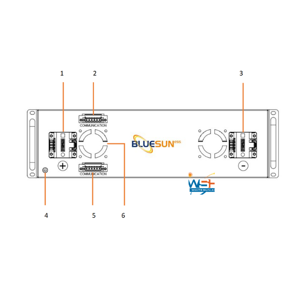 High Voltage 51.2V 106Ah LiFePO4 Battery Module