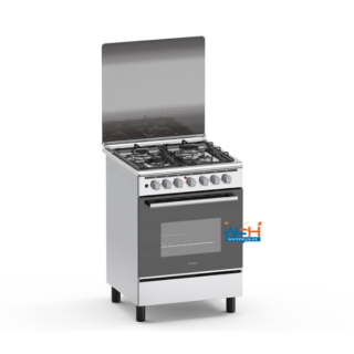 Haier 4 Gas 60X60 Cooker with Electric Oven