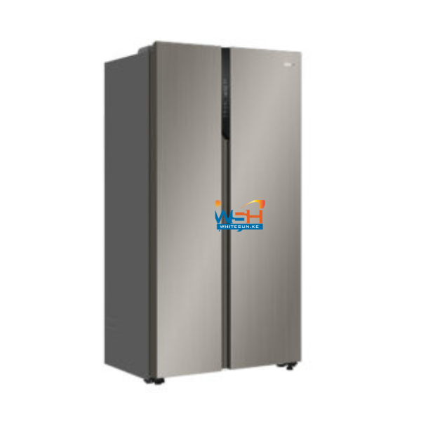 Haier 527L SBS Fridge Sunlight Steel