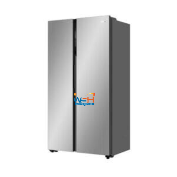 Haier 527L SBS Fridge Sunlight Steel