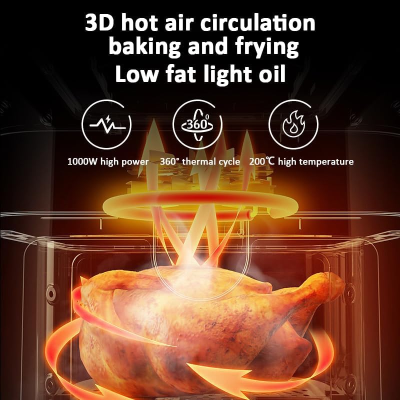 Double Door Air fryer (whitesun) - Image 4