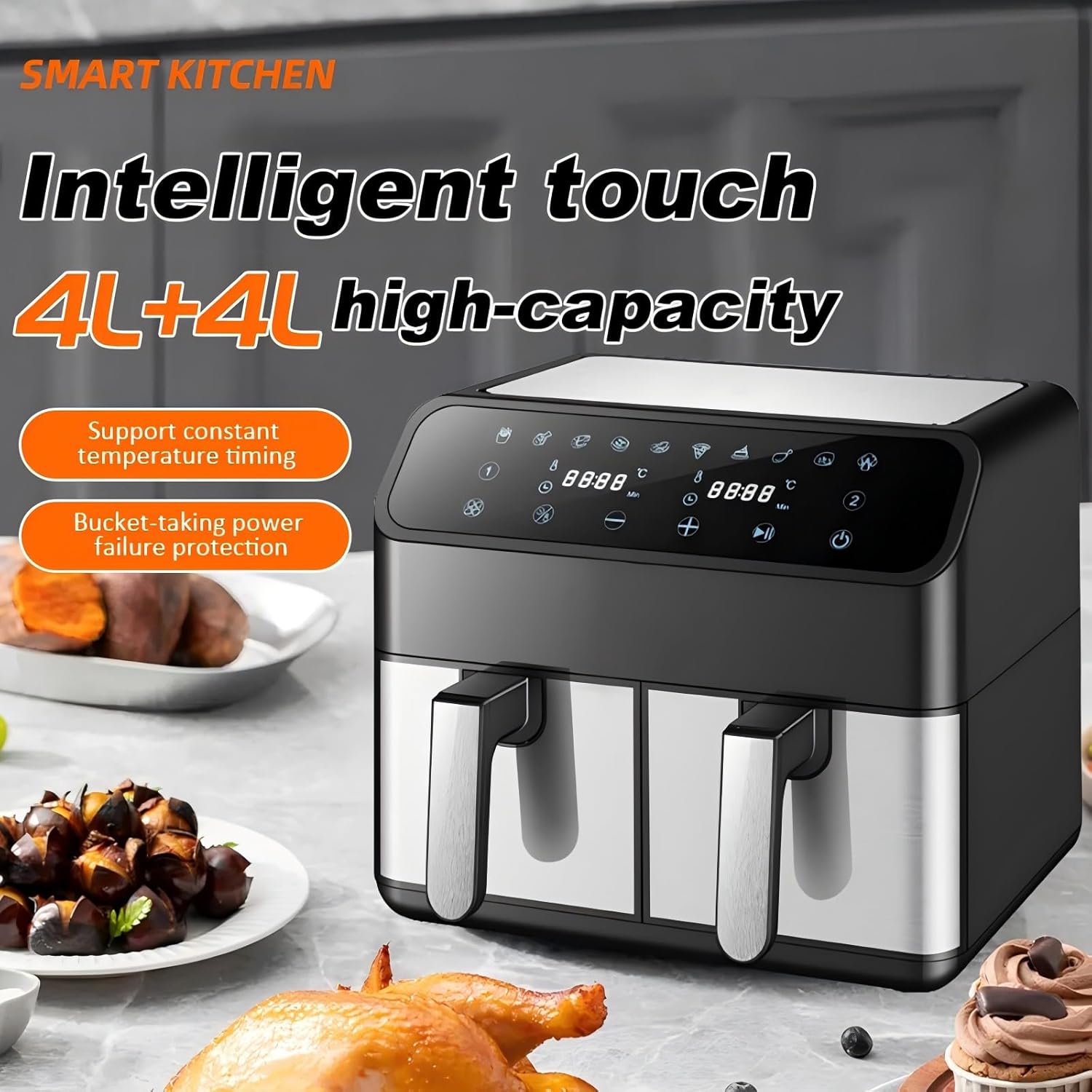 Double Door Air fryer (whitesun) - Image 8