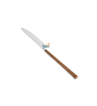 Whitesun 12 Piece table knives with wooden handle