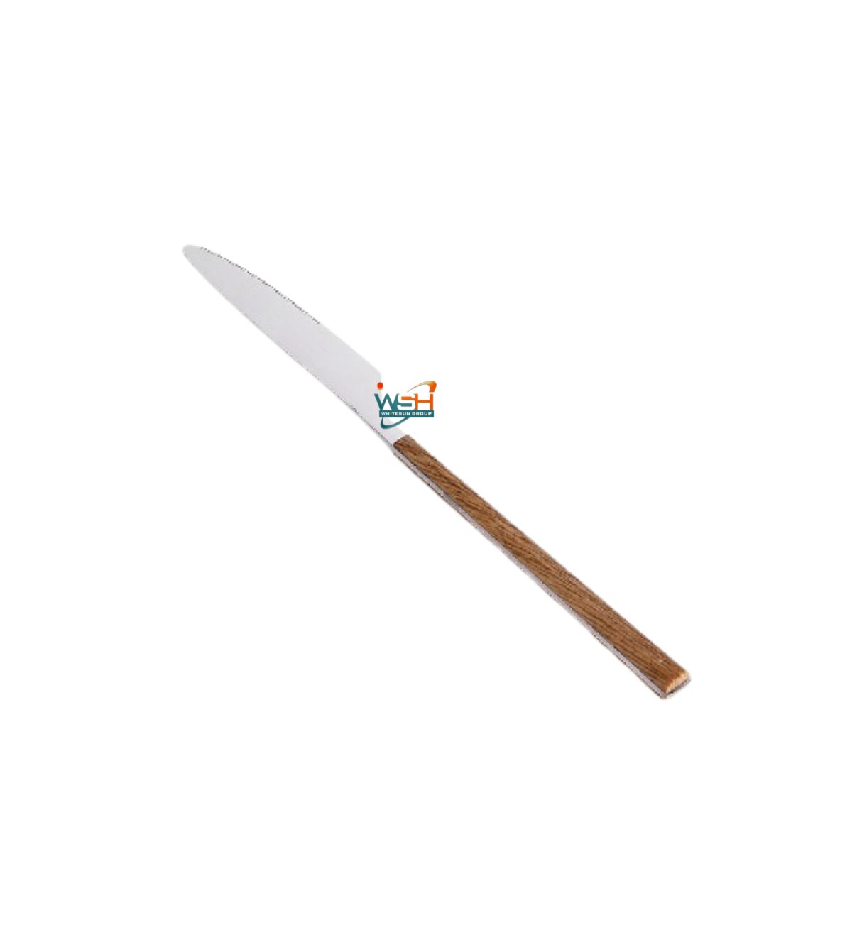 Whitesun 12 Piece table knives with wooden handle